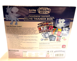 POKEMON CENTER ELITE TRAINER BOX ETB CHILLING REIGN NEW SEALED W/CASE AWESOME ! - Image 3