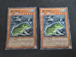 2x Des Frog x2 CRV-EN026 Common Unlimited Edition NM Yugioh - Image 1