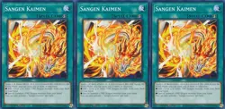 3x Sangen Kaimen | LEDE-EN060 | Common | 1st Ed | NM | YuGiOh - Image 1