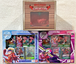 ONE PIECE ILLUSTRATION BOX VOL 3 & VOL 4 + DEVIL FRUITS VOL 3 **NEW** - Image 1
