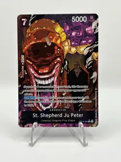 One Piece CCG St. Shepherd Ju Peter OP13-084 Alt Art - English - MINT - Image 1