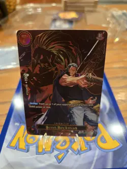 One Piece CCG - Carrying On His Will - Benn.Beckman SP OP09-009 SR - English - Image 2