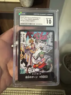 Don!! (Zorojuro and Sangoro) One Piece (2023) Japanese Wings of Captain - CGC 10 - Image 1