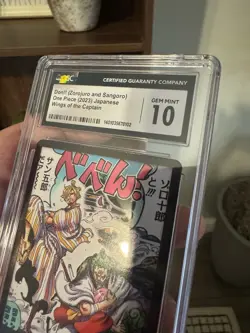Don!! (Zorojuro and Sangoro) One Piece (2023) Japanese Wings of Captain - CGC 10 - Image 5