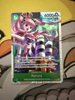 Perona - OP14-033 -One Piece TCG English - The Azure Sea's Seven SR Foil - Image 1