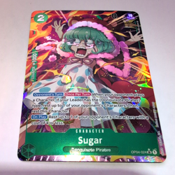 Sugar (Alternate Art) OP04-024 Kingdoms of Intrigue Foil NM One Piece TCG - Image 1