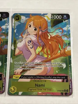 Nami (Alt Art) ST29-008 C Stard Deck (EGGHEAD) - ONE PIECE Card Game ENG 3X - Image 4