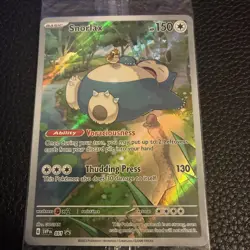 Pokemon TCG Snorlax 051 Scarlet & Violet 151 Holo Promo Card Sealed NM - Image 2