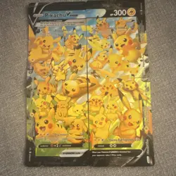 Pokemon Pikachu V-UNION Celebration Foil 4-Card Set English Near Mint - Image 1