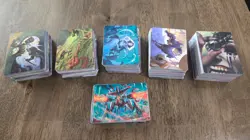 MTG Magic the Gathering Collection Lot Over 500 Art Cards NM - Image 1