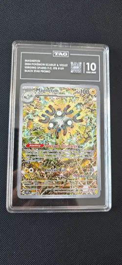 Magneton Promo SVP 159 TAG Graded 10 Gem Mint Pokemon Card - Image 1