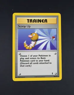 NM Scoop Up Trainer 104/110 Reg. Non-Holo Legendary Collection Pokemon Card - Image 1