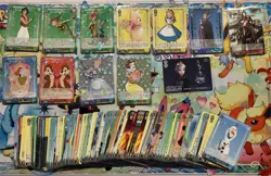 Disney Weiss Schwarz / Disney 100 bulk lot - 115 total cards (C, R, RR, PR) - Image 1