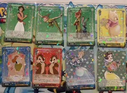 Disney Weiss Schwarz / Disney 100 bulk lot - 115 total cards (C, R, RR, PR) - Image 2