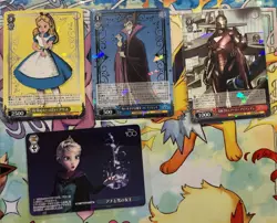Disney Weiss Schwarz / Disney 100 bulk lot - 115 total cards (C, R, RR, PR) - Image 3