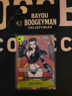 Nico Robin C Parallel ST29-009 English ONE PIECE Card Egghead NM - Image 1