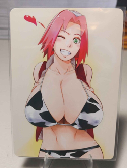 Sakura Haruno Naruto Anime Waifu Card Doujin ACG Goddess - Image 1