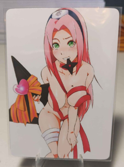 Sakura Haruno Naruto Anime Waifu Card Doujin ACG Goddess - Image 1
