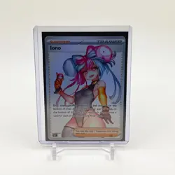 Iono Full Art Goddess Story Pokemon Waifu Trading Card Holofoil - Image 1