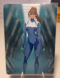 Samus Metroid Anime Waifu Card Doujin ACG Goddess - Image 1