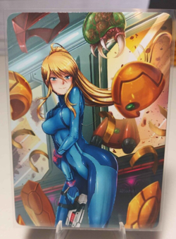 Samus Metroid Anime Waifu Card Doujin ACG Goddess - Image 1