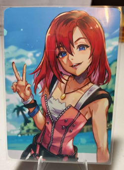 Kairi Kingdom Hearts Anime Waifu Card Doujin ACG Goddess - Image 1