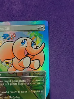 Generous Gift Foil Sonic The Hedgehog Secret Lair Mtg - Image 2