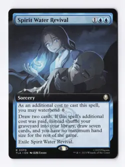 Spirit Water Revival (Extended Art) 370 (R) MTG Avatar: The Last Airbender (TLA) - Image 1