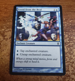 Freed from the Real - Saviors of Kamigawa SOK MTG - Moderately Played Common - Image 1