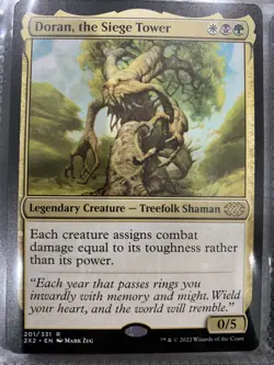 MTG Doran, the Siege Tower [Double Masters 2022, Near Mint] - Image 1