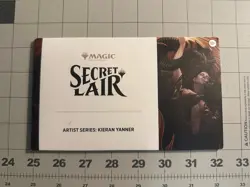 MTG Secret Lair Artist Series: Kieran Yanner NON-FOIL **Sealed Pack** - Image 1