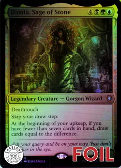 MTG Damia, Sage of Stone (2) | LP Foil | Commander Anthology Volume II {CM2} - Image 1