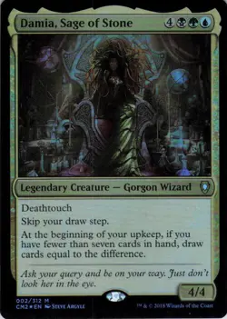 MTG Damia, Sage of Stone (2) | LP Foil | Commander Anthology Volume II {CM2} - Image 2