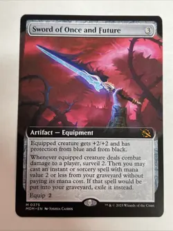 Sword of Once and Future (Extended Art) March of the Machine #375 Mythic - Image 1