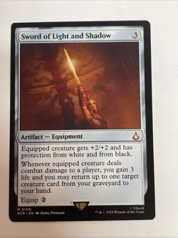Sword of Light and Shadow Universes Beyond: Assassin's Creed #100 Mythic - Image 1
