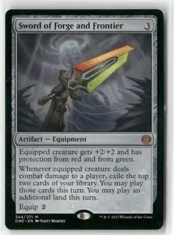 Magic the Gathering Sword of Forge and Frontier - Phyrexia: All Will Be One #244 - Image 1