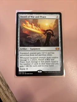 Sword of War and Peace NM Double Masters Regular MTG - Image 1