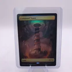 Command Tower X1 Mtg Avatar Promo Nm Textless Foil Full Art 0002 Turbo Tower - Image 1