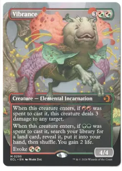 MTG Vibrance #0295 Borderless Lorwyn Eclipsed MYTHIC Rare NM IN HAND - Image 1