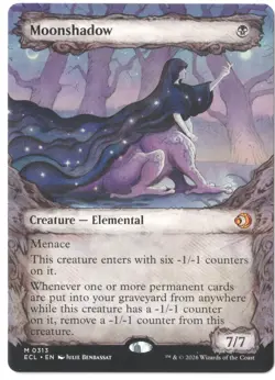 MTG Moonshadow #0313 Showcase Lorwyn Eclipsed MYTHIC Rare NM IN HAND - Image 1