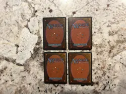 Mtg Drain Power Revised x4 - Magic the Gathering Revised Drain Power Played - Image 2