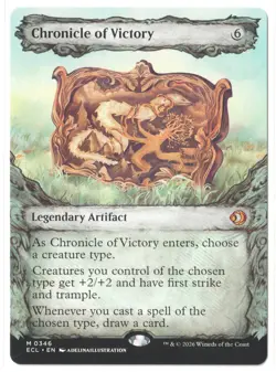 MTG Chronicle of Victory #0346 Showcase Lorwyn Non-Foil Mythic NM IN HAND - Image 1
