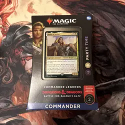 MTG Sealed Commander Deck D&D Battle For Baldur's Gate Party Time - Image 1