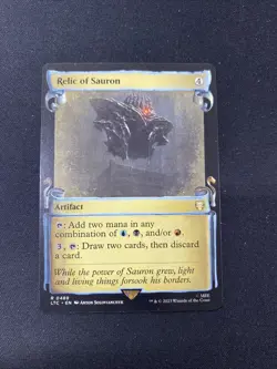 Relic of Sauron Showcase Scrolls LTC 0489 MTG Magic 0489 - Image 2