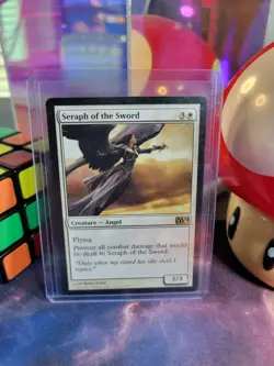 Seraph Of The Sword Magic The Gathering Core Set 2014 Regular Rare LP - Image 1
