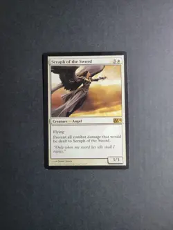 Seraph Of The Sword Magic The Gathering Core Set 2014 Regular Rare LP - Image 2
