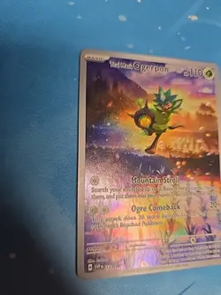 Pokemon TCG Teal Mask Ogerpon EX Twilight Masquerade Black Star Promo 123 - Image 2