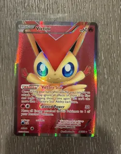 Pokemon TCG Victini Noble Victories Holo Card 98/101 Full Art - Image 1