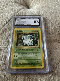 1999 Pokemon Nidoran Jungle CGC 8.5 - Image 2
