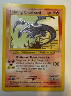 Shining Charizard - 107/105 - Pokemon Neo Destiny Unlimited - Image 1